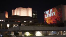 Fires of London - Fires Modern, Martin Firrell, London’s Burning, a festival of arts and ideas for Great Fire 350. Produced by Artichoke. Photo by Matthew Andrews