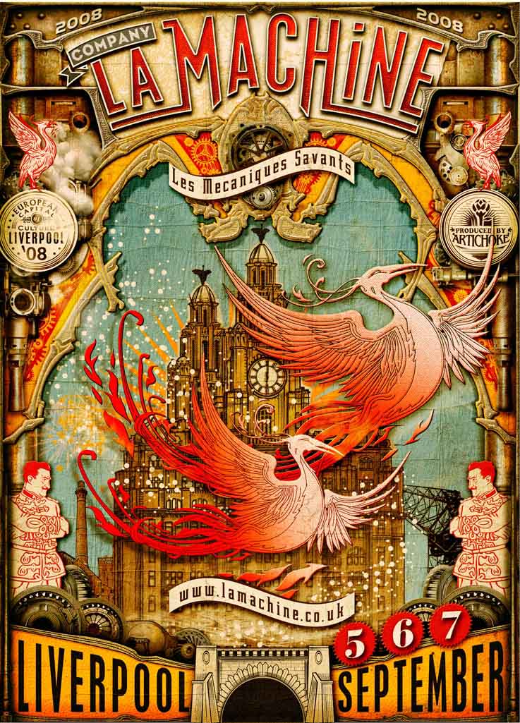 ResizedArtichoke poster La Machine poster