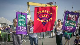 PROCESSIONS 2018 Belfast, an Artichoke Project Commissioned by 14-18 NOW, photo by Brian Morrison