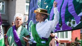 PROCESSIONS 2018 Cardiff, an Artichoke project Commissioned by 14-18 Now. Photo by Polly Thomas
