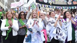 PROCESSIONS 2018 Edinburgh, an Artichoke Project Commissioned by 14-18 NOW. Photo by Lesley Martin.