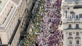 PROCESSIONS 2018 London, an Artichoke Project Commissioned by 14-18 NOW. Photo by Amelia Allen