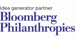 Idea generator partner Bloomberg Philanthropies logo