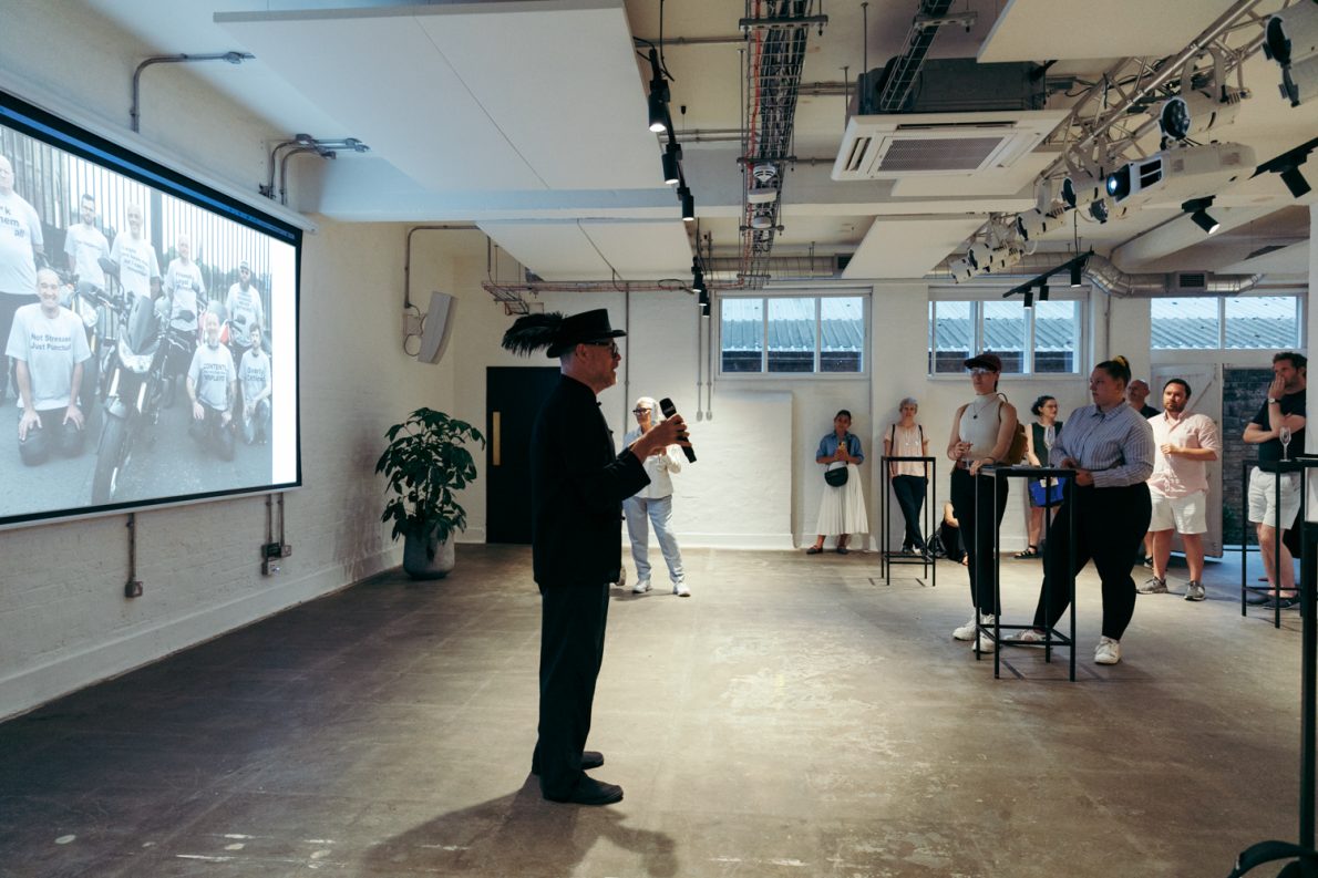 Martin Firrell speech at The Gallery launch event, London.