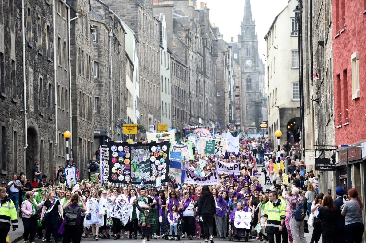 PROCESSIONS 2018 Edinburgh, an Artichoke Project Commissioned by 14-18 NOW. PROCESSIONS was supported by Creative Scotland, Event Scotland, Scottish Government, Edinburgh City Council and many more. Photo by Lesley Martin.